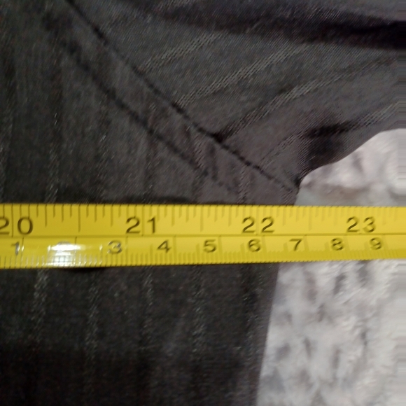 Vintage Wrangler Western Pearl Snap Shirt Men’s L Black Vertical Striped Cowboy - Picture 8 of 9